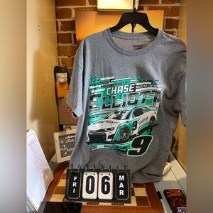 Men's Chase Elliott Hendrick Motorsports Team Collection Gray UniFirst T-Shirt